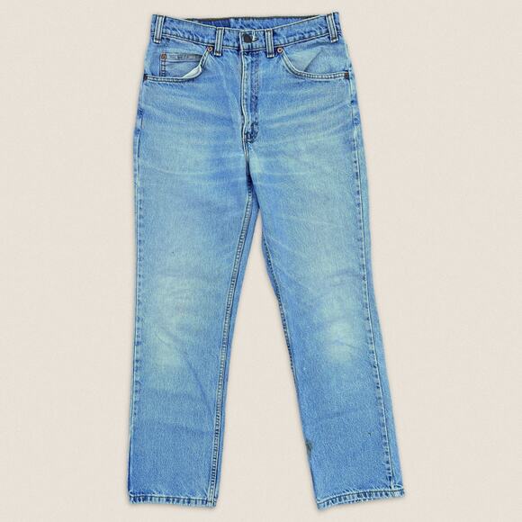 Y2K Levi's 619 Orange Tab Straight Leg Jeans  - Size 30 x 29 - Picture 2 of 8